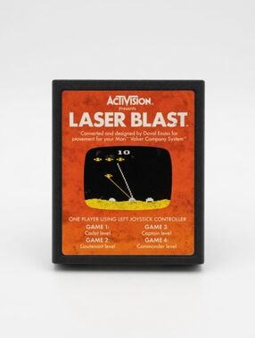 Laser Blast 🔥 Atari 2600 🕹 Vintage Video Game